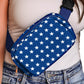 Bluing Independent Day Flag Star Printed Crossbody Bag