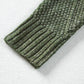 Mist Green Cable Knit Drop Shoulder Loose Fit Sweater Dress