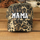 Leopard MAMA Embroidered Leopard Baseball Cap