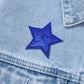 Bluing Sequin Star Flap Pocket Denim Jacket