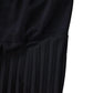 Women's 2024 summer new fashion patchwork sexy pleated high waist loose wide leg jumpsuit