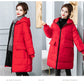 Super Large Size Winter Long Coat Women's Cotton-padded Jacket Oversize Loose Parkas Hooded Thicken Overcoat Plus Size XL-8XL