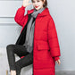 Super Large Size Winter Long Coat Women's Cotton-padded Jacket Oversize Loose Parkas Hooded Thicken Overcoat Plus Size XL-8XL