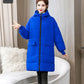 Super Large Size Winter Long Coat Women's Cotton-padded Jacket Oversize Loose Parkas Hooded Thicken Overcoat Plus Size XL-8XL