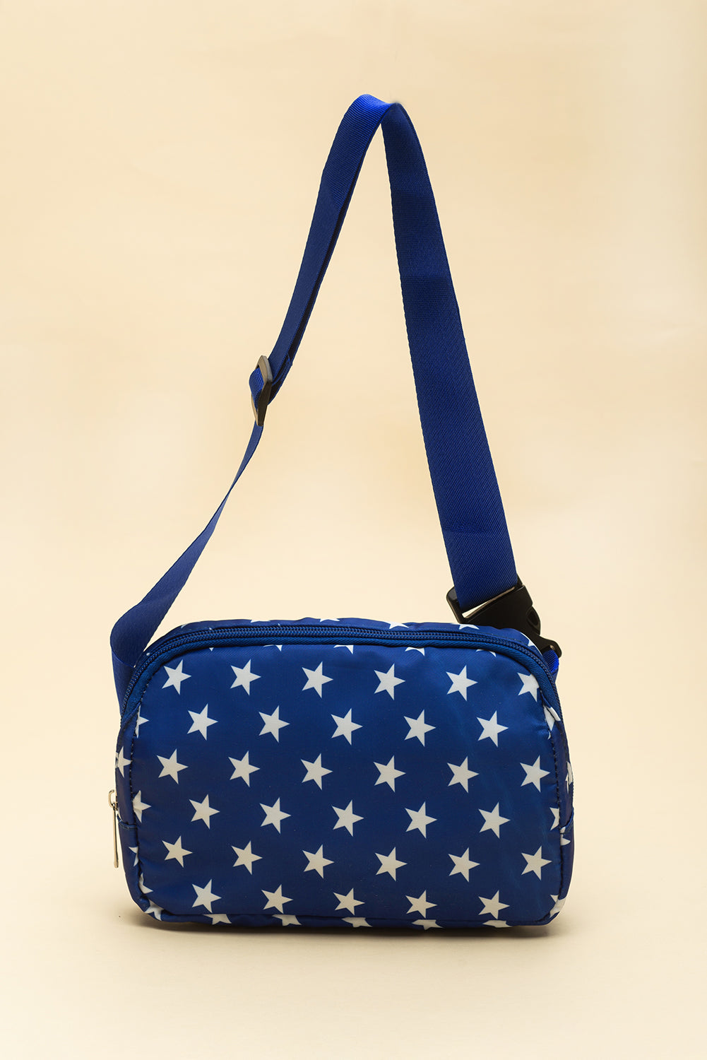 Bluing Independent Day Flag Star Printed Crossbody Bag