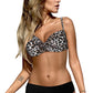 Twisted Bust Leopard Bikini Set